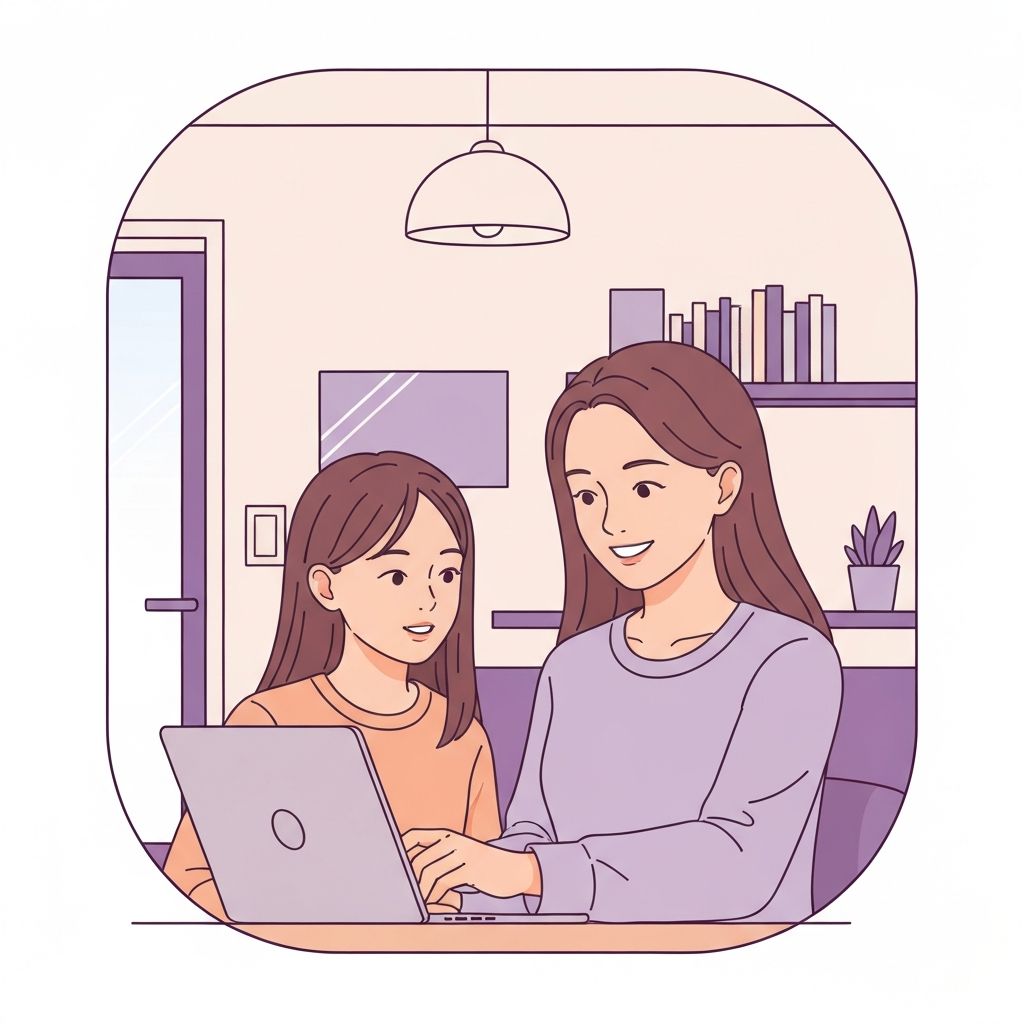 Parent and teenager discussion